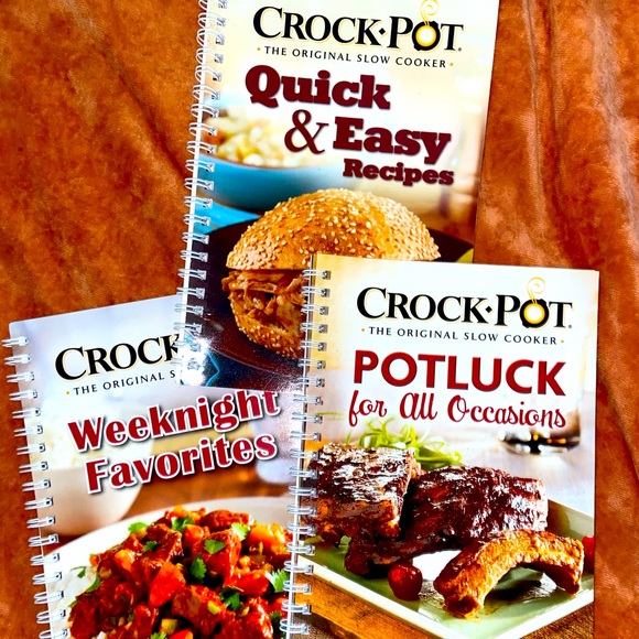 Crockpot Other - Crockpot Cookbooks (3)